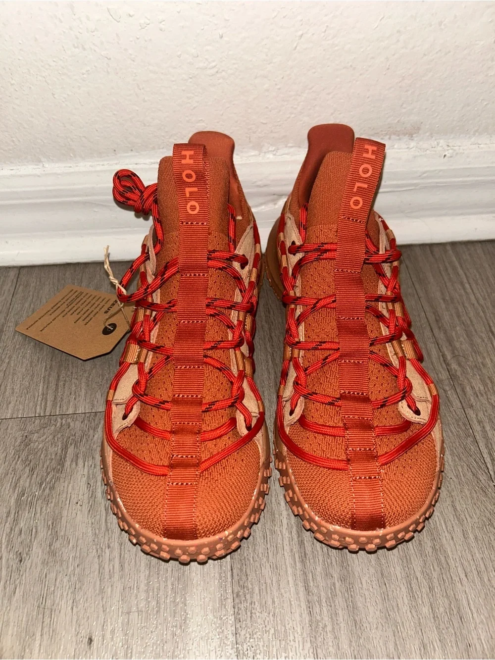 HOLO Footwear Women Zeus Terracotta Trail, Hiking Sneakers, Size 10, NWT, No Box